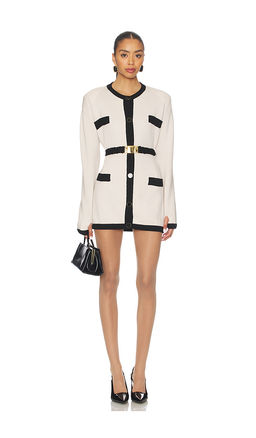 Rowen Rose - x REVOLVE Long Sleeve Mini Dress