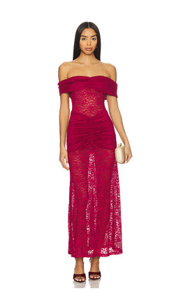 Runaway The Label - Vaneya Lace Maxi Dress