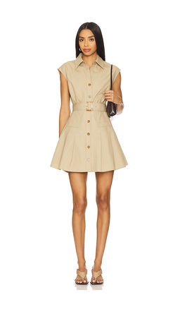 SANS FAFF - Audley Trench Mini Dress