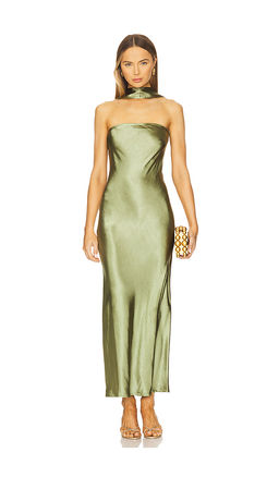 SNDYS - Angelina Neck Tie Maxi Dress