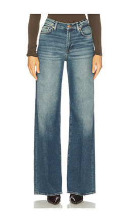 7 For All Mankind - Lotta Wide Leg Jeans