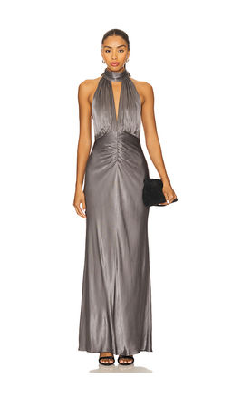 Shona Joy - Agnes Halter Neck Maxi Dress