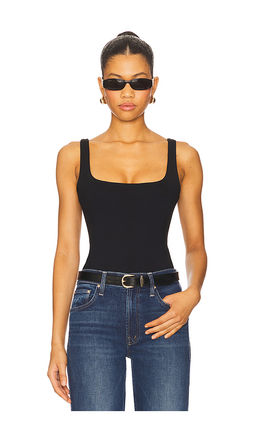 Susana Monaco - Essential Low Back Tank Thong Back Bodysuit