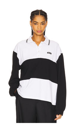 ROTATE - Pique Longsleeve Polo