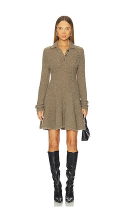The Garment - Balboa Volume Dress in Brown