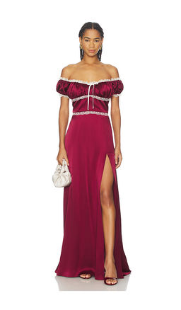 Tanner Fletcher - Darlene Off The Shoulder Gown