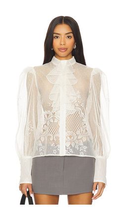 Tanner Fletcher - Harry Ruffle Placket Blouse