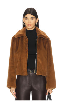 Theory - Faux Fur Jacket