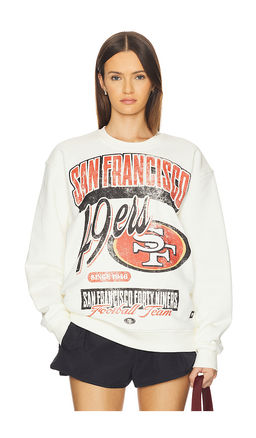 The Wild Collective - 49ers Fleece Vintage Graphic Crew