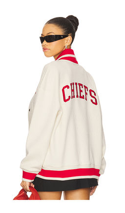 The Wild Collective - Chiefs Knitted Bomber