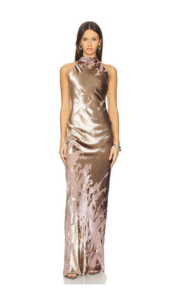 The Sei - Halter Bias Gown