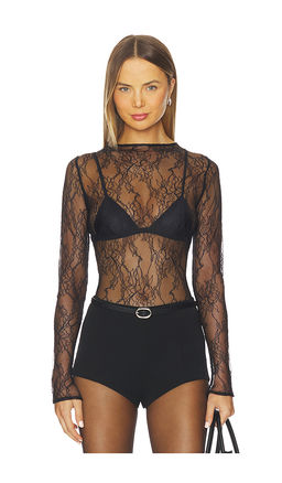 Undress Code - Body Electric Bodysuit Black