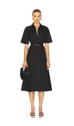 Vince - Short Sleeve Shirt Dress