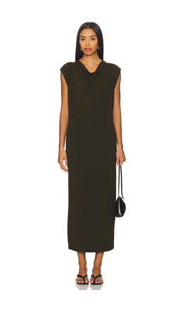 Vince - Draped Cowl Neck Dress