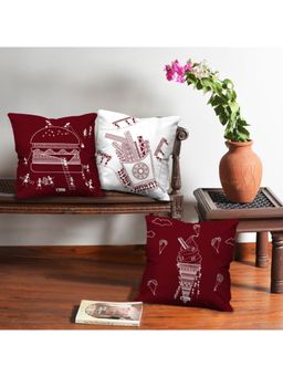 Indigifts - Small Cushion Cover, Set of 3