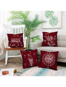 Indigifts - Small Cushion Cover Set of 4