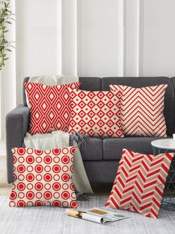 Indigifts - Sofa Pillow Covers Set of 5, Home Décor, Mothers Day Gift