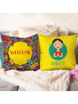 Indigifts - Quirky Cushion Cover Set of 2