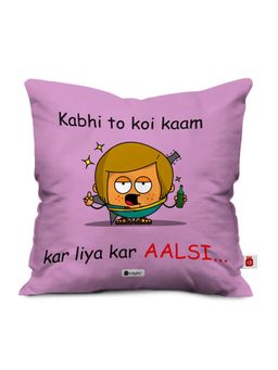 Indigifts - Cushion Cover Paris Theme Print Polysatin