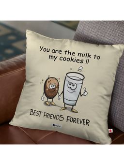 Indigifts - Printed Cushion Cover Best Friend Forever