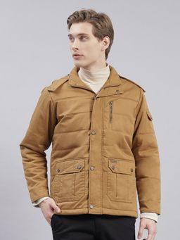 Monte Carlo - Brown Solid Hood Jacket