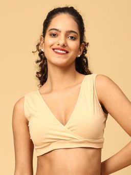 The Mom Store - Maternity Nursing Sleep Bra- Beige
