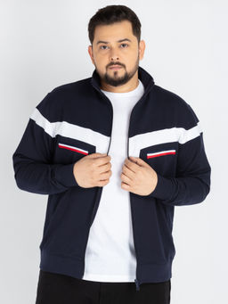 UNSIZED - Men Navy Blue Jacket
