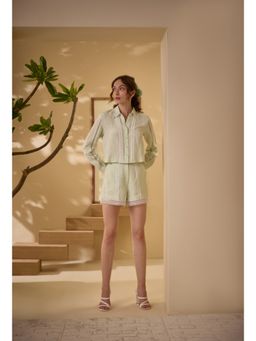 Label Deepika Nagpal - Green Holly Co-Ord (Set of 2)