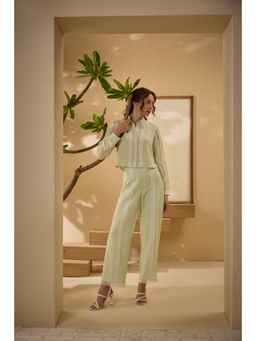 Label Deepika Nagpal - Green Holly Co-Ord (Set of 2)