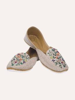 Fizzy Goblet - Beige The Butterfly Effect Mojaris Flats