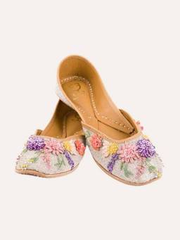 Fizzy Goblet - Multi Color Take a Rain Bow Mojaris Flats