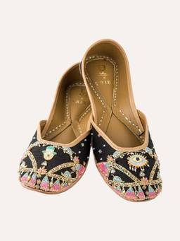 Fizzy Goblet - Black Nazar Mojaris Flats