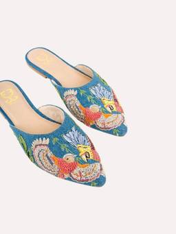 Fizzy Goblet - Multi Color Freedom Mules Flats