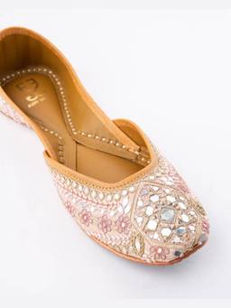 Fizzy Goblet - Pink Bling Empire Mojaris Flats