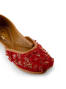 Fizzy Goblet - Red Scarlet Starlet Mojaris Flats