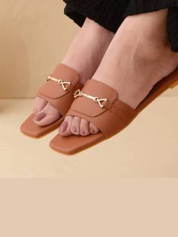 Dip Your Toes - Lavender Open Toe Flats