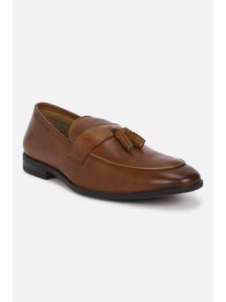 Van Heusen - Men Tan Slip Ons Loafers
