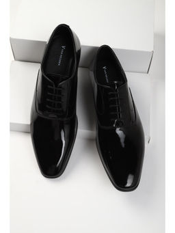 Van Heusen - Men Black Lace Up Oxford Shoes
