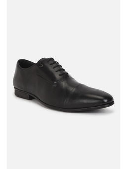 Van Heusen - Men Black Lace Up Oxford Shoes