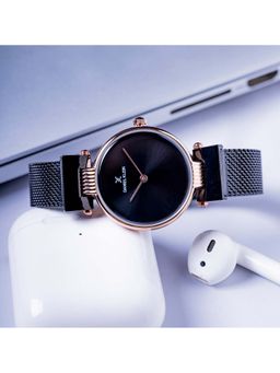 Daniel Klein - Black Dial Analog Watches For Women DK11407-2
