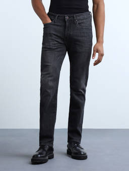Flying Machine - Black Freddie Slim Straight Fit Jeans