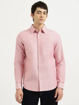 United Colors of Benetton - Pink Solid Casual Shirt