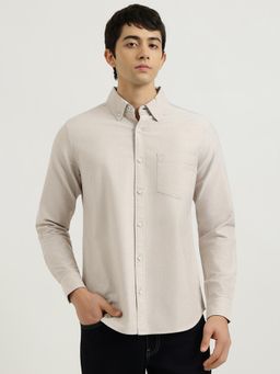 United Colors of Benetton - Grey Solid Casual Shirt