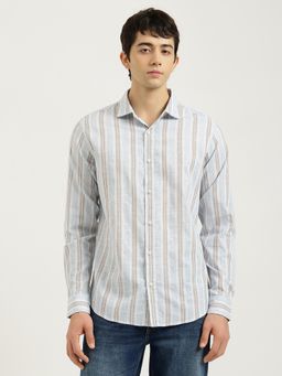 United Colors of Benetton - Blue Stripes Casual Shirt