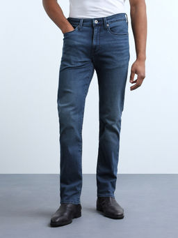 Flying Machine - Blue Freddie Straight Fit Jeans