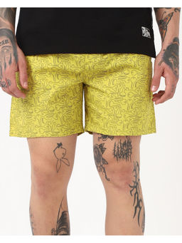 Bewakoof - Men's Yellow All Over Printed Boxers