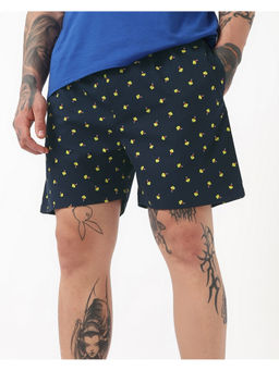 Bewakoof - Men's Navy Blue All Over Printed Boxers