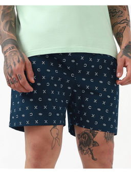 Bewakoof - Men's Blue All Over Printed Boxers