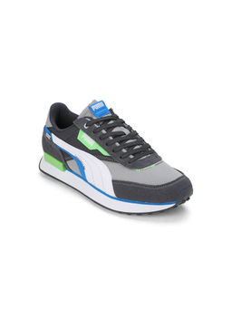 Puma - Future Rider Displaced Unisex Grey Sneakers