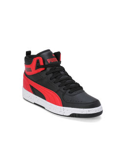 Puma - Rebound Joy Speckle Unisex Red & Black Sneakers